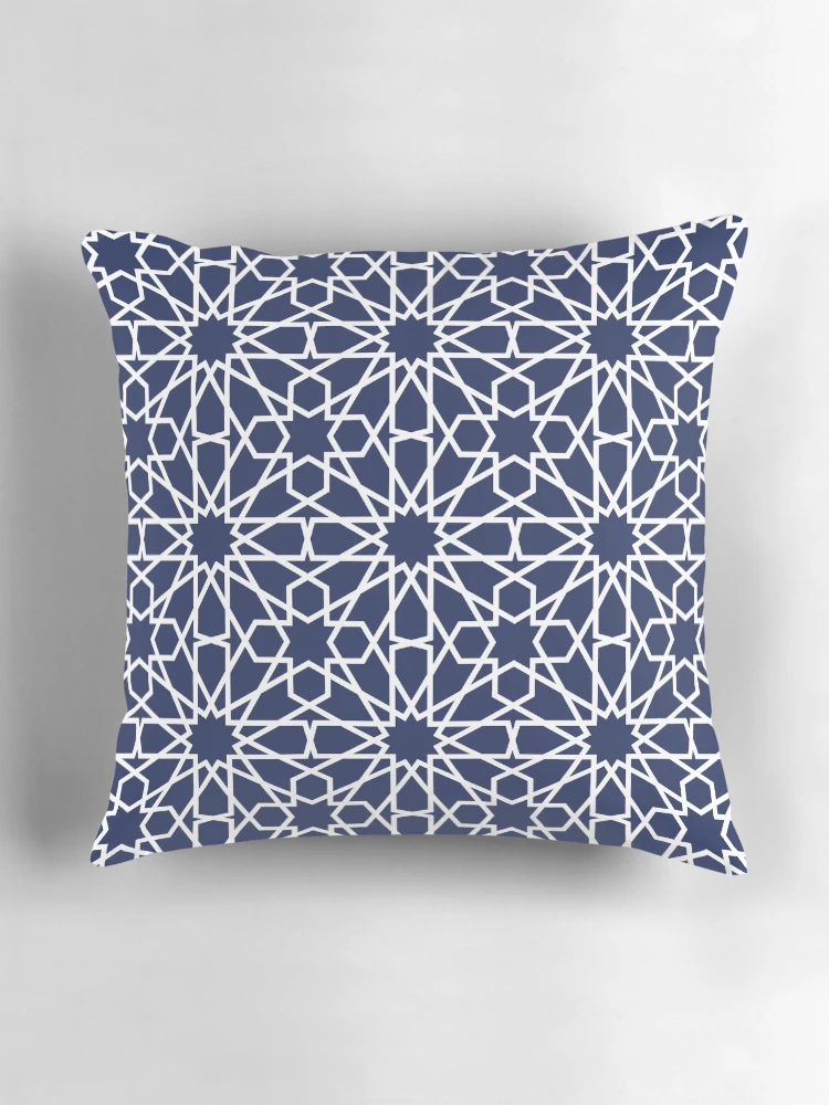 Thumbnail 3 of 4, Pillow, Geometric Islamic Pattern designed and sold by NeteDesign.