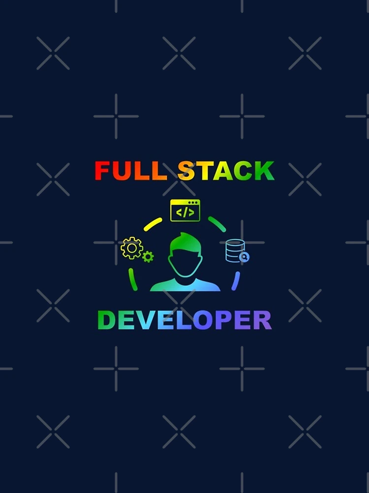 Thumbnail 4 of 4, iPhone Case, Shiny Full Stack Developer, Rainbow Colors, Software Engineer, Computer Science, Web, WWW, Programming Humor, HTML designed and sold by Max-Wear.