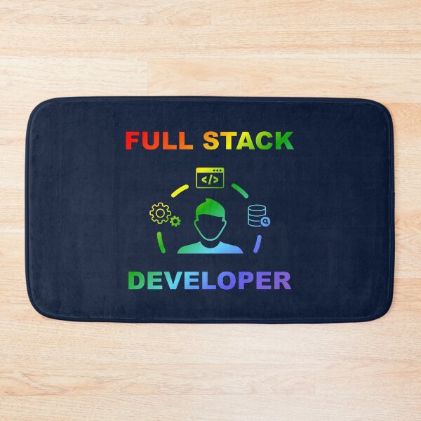 Item preview, Shiny Full Stack Developer, Rainbow Colors, Software Engineer, Computer Science, Web, WWW, Programming Humor, HTML designed and sold by Max-Wear.