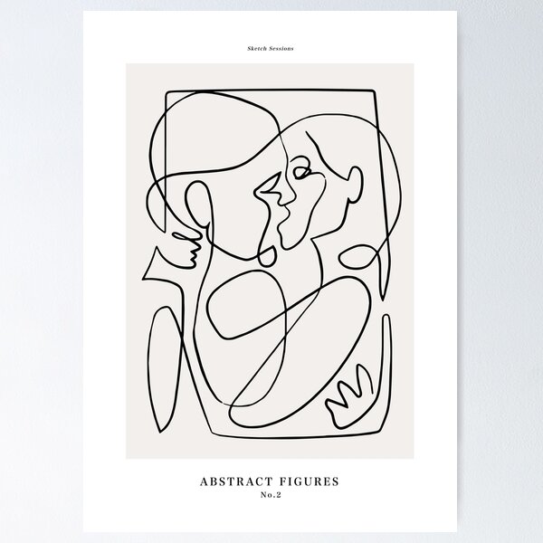 Item preview, Abstract Line Art figures 2 designed and sold by Digital  Cloud.
