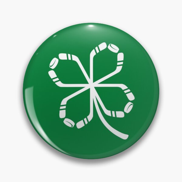 Item preview, St. Patrick's Day Ice Hockey Shamrock Products/ Lucky Hockey Shirt designed and sold by mvkmako.