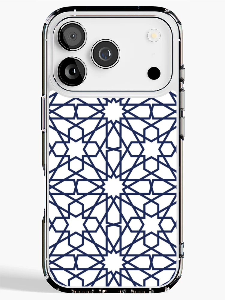 Thumbnail 1 of 5, iPhone Case, Geometric Islamic Pattern designed and sold by NeteDesign.
