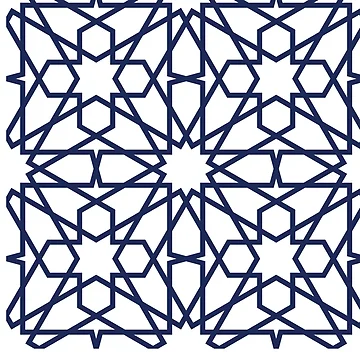 Artwork thumbnail, Geometric Islamic Pattern by NeteDesign