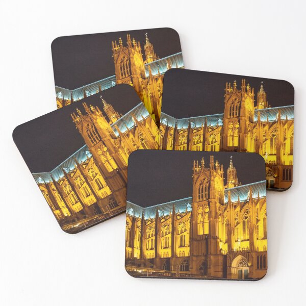 Item preview, Cathedral at Metz, France lit up at night designed and sold by Michael Brewer.