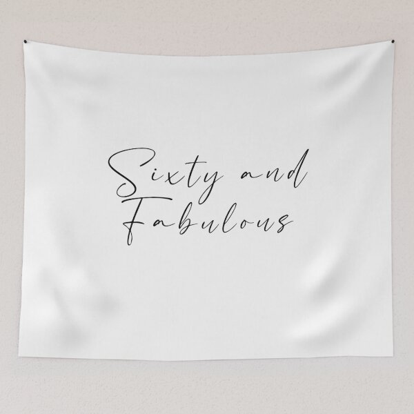 Item preview, Sixty and Fabulous designed and sold by KAFDESIGN.