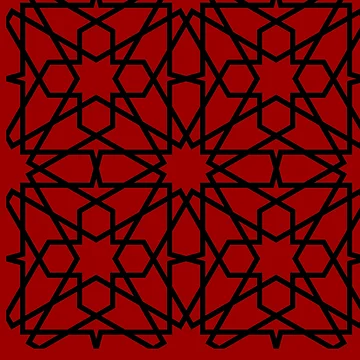 Artwork thumbnail, Geometric Islamic Pattern by NeteDesign