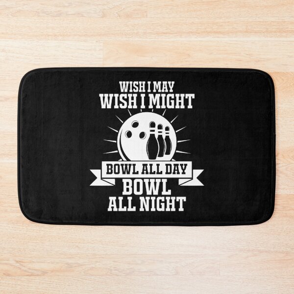 Item preview, Bowling Wish I May Wish I Might designed and sold by ThreadsNouveau.