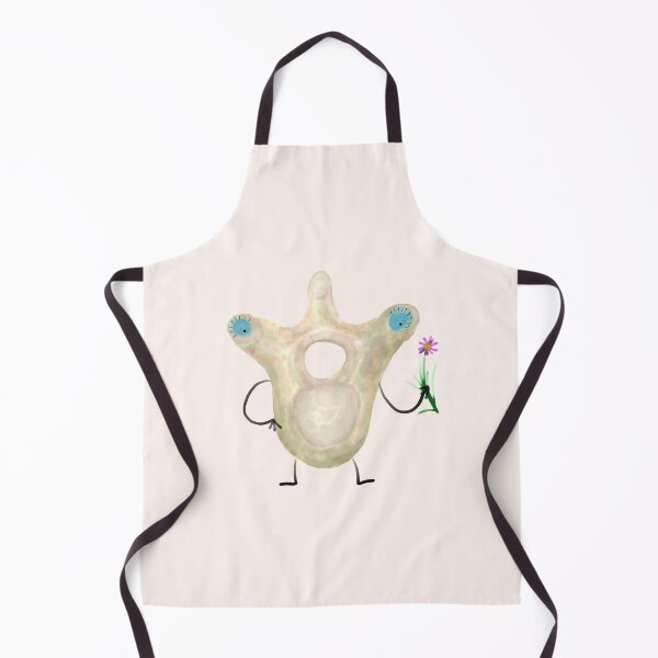 Item preview, Cute Vertebra Bone with a Flower designed and sold by fogoosherie.
