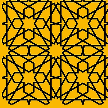 Artwork thumbnail, Geometric Islamic Pattern by NeteDesign