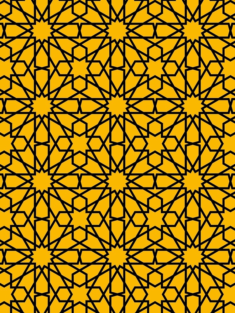 Thumbnail 5 of 5, A-Line Dress, Geometric Islamic Pattern designed and sold by NeteDesign.
