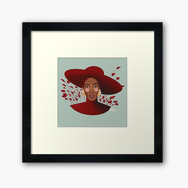 K as Kelly Framed Art Print
