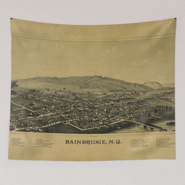 Item preview, Bainbridge, New York (1889) designed and sold by allhistory.
