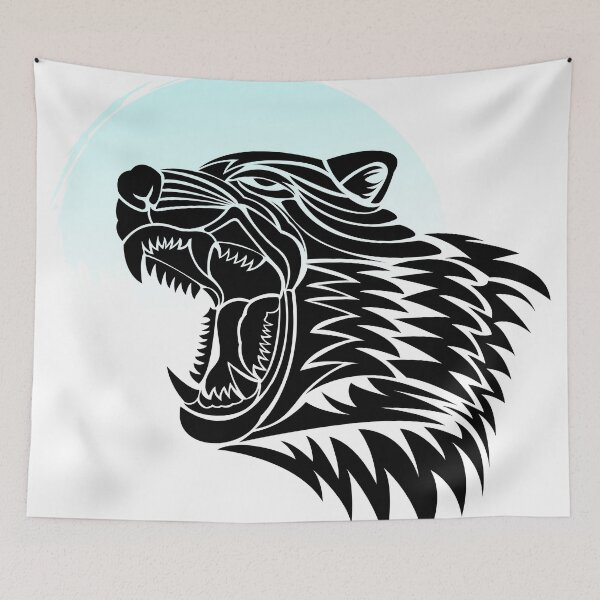 Item preview, Bear Against Blue Moon designed and sold by CassieNash.