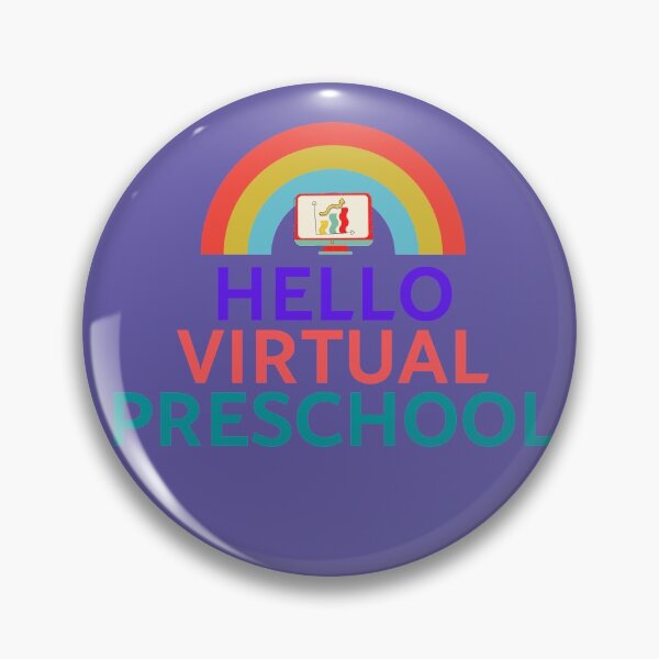 Item preview, Hello Virtual Preschool Funny Virtual Back To School Learning. designed and sold by SING2.