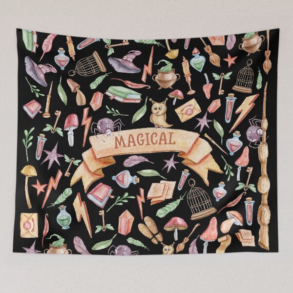 Item preview, Magical Wizard School designed and sold by Everythingafter.