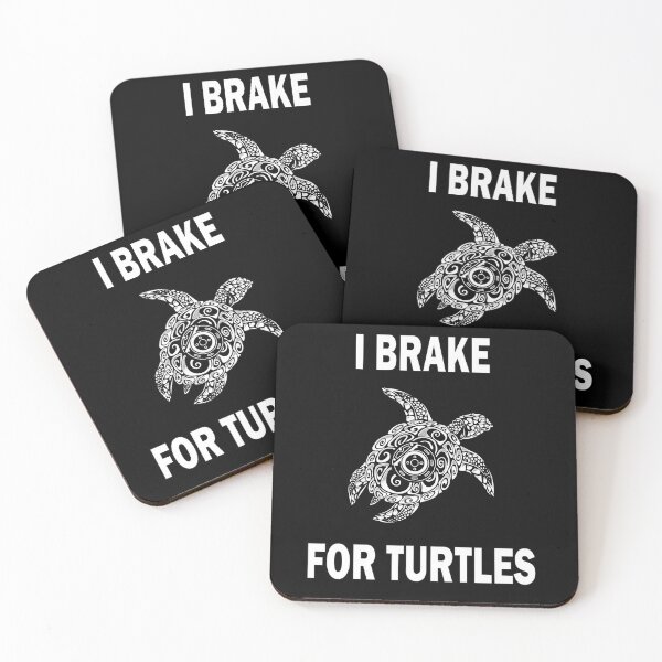 Item preview, i brake for turtles designed and sold by YAITPSTORE.