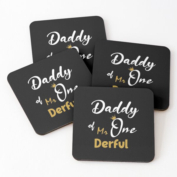 Item preview, Mens Daddy of Mr Onederful 1st Birthday First One-Derful Matching designed and sold by Independence arrival.