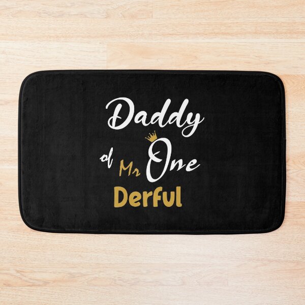 Item preview, Mens Daddy of Mr Onederful 1st Birthday First One-Derful Matching designed and sold by Independence arrival.