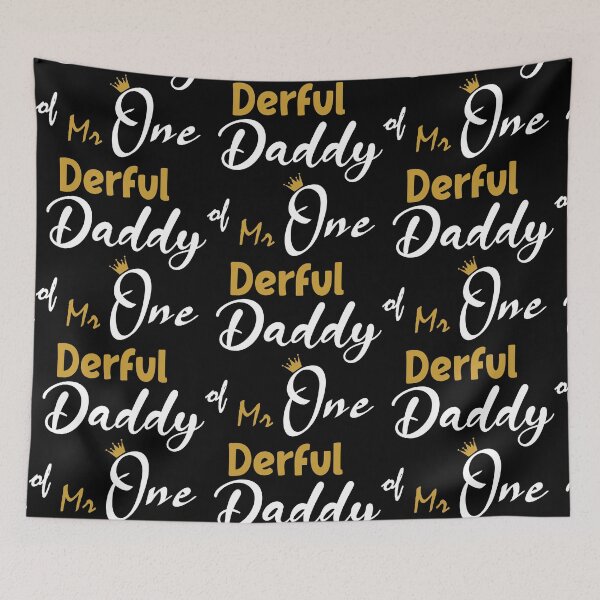 Item preview, Mens Daddy of Mr Onederful 1st Birthday First One-Derful Matching designed and sold by Independence arrival.