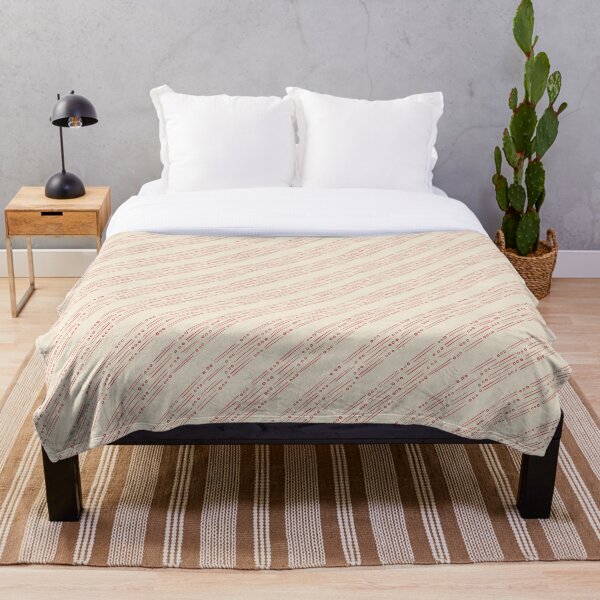 Fields Repeat Pattern Throw Blanket