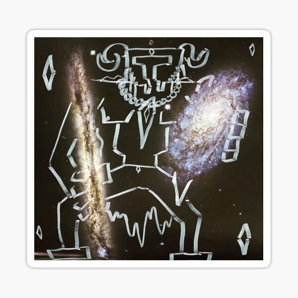 "Space Warrior" Sticker