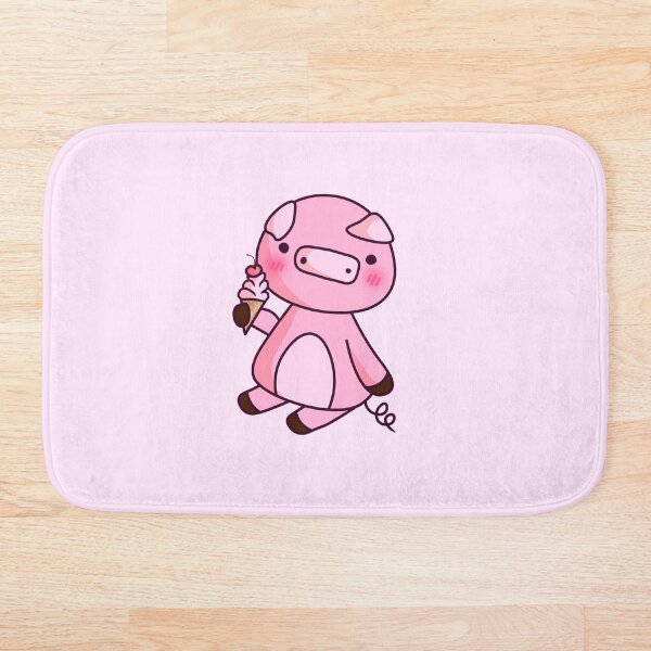 Item preview, Pig with ice cream designed and sold by moomookao.