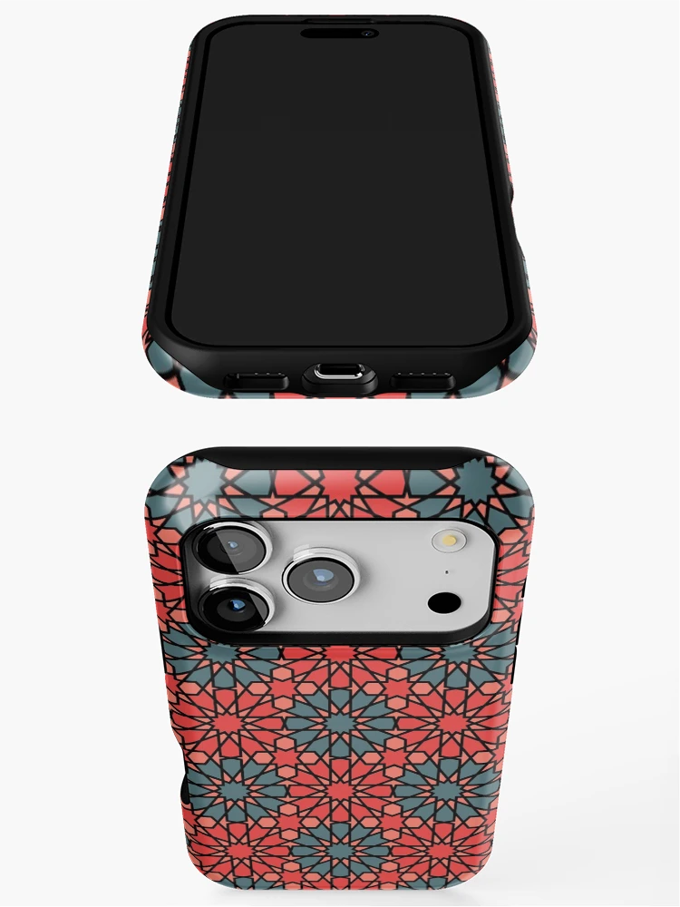 Thumbnail 3 of 4, iPhone Case, Geometric Islamic Pattern designed and sold by NeteDesign.