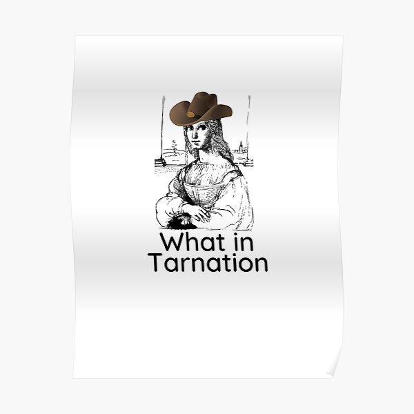 What In Tarnation Posters Redbubble