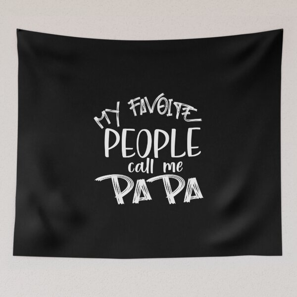 Item preview, My Favorite People Call Me Papa funny shirt gift for papa designed and sold by Black & Aura .