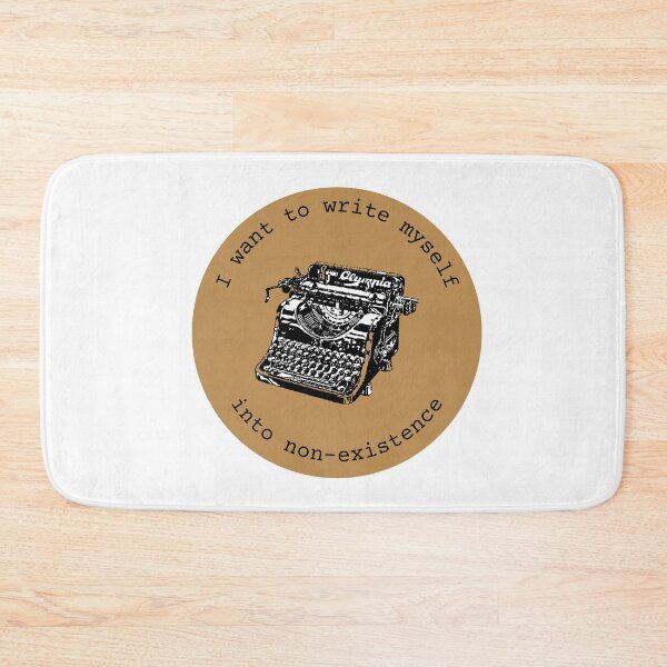 Item preview, I want to write myself into non-existence // dark academia quotes designed and sold by vela-ramhorn.