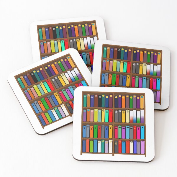 Item preview, Popular YA Fantasy Bookshelf designed and sold by doodlesbyCara.