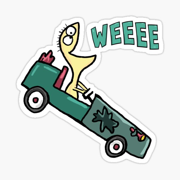 Item preview, Go Kart Cheese Foster's Home for Imaginary Friends designed and sold by RoserinArt.