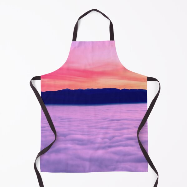 Item preview, Above the Clouds. Beautiful and simple image of a sunset over mountains and clouds. Pink and Purple tones. Smoothing effect over the sunset and clouds to create a soothing and calming feel. designed and sold by Orianah.