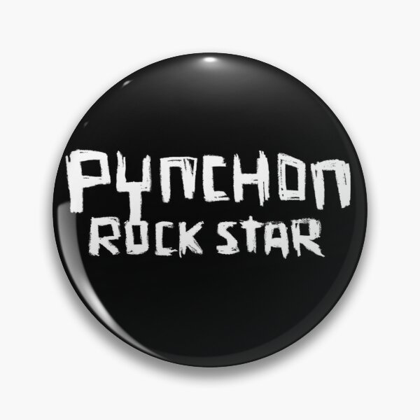 Item preview, Literary Rock Star: Pynchon designed and sold by badlydrawnbabe.