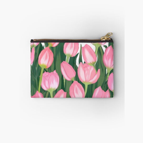 Artikelvorschau, Blumenstrauß aus rosa Tulpen entworfen und verkauft von Parydish.