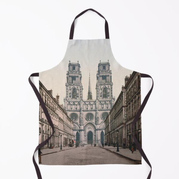 Item preview, Rue Jeanne D'Arc - Orleans France - Circa 1900 Photochrom designed and sold by warishellstore.