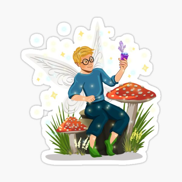 Tommy Tinker Magical Toadstool Bench™ Sticker