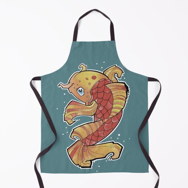 Item preview, vintage koi traditional tattoo style designed and sold by weilertsen.