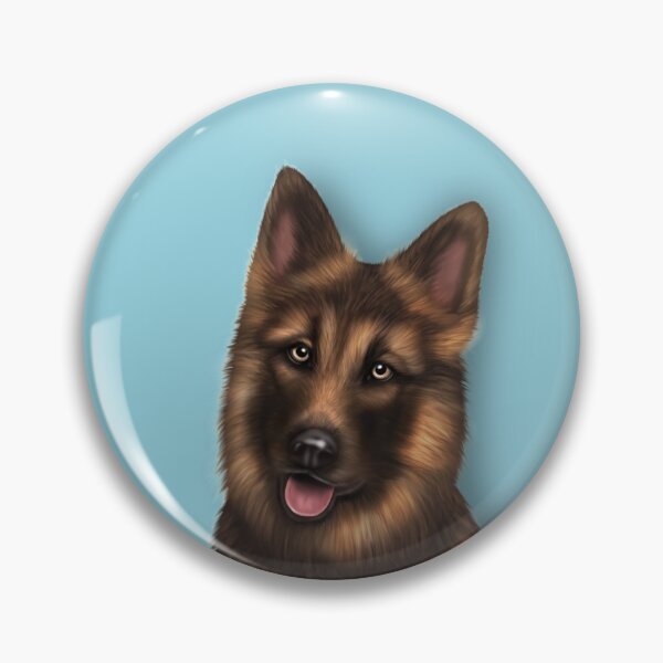 Item preview, German Shepherd - Blue designed and sold by Kittys-Art.