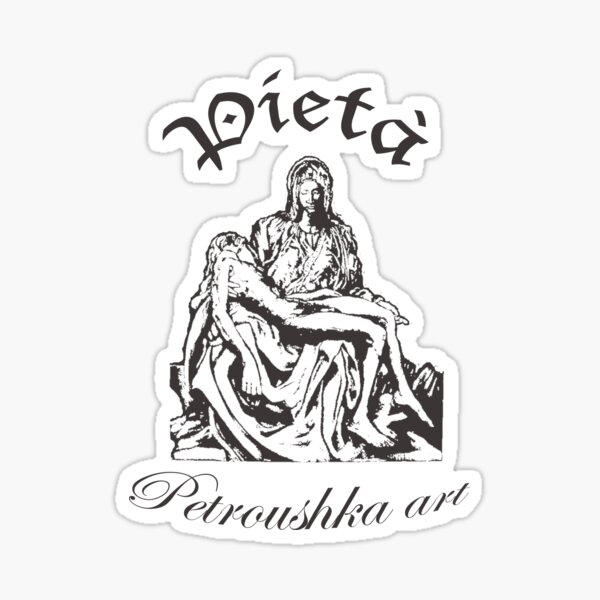 Item preview, Pieta_black designed and sold by yukikomura.