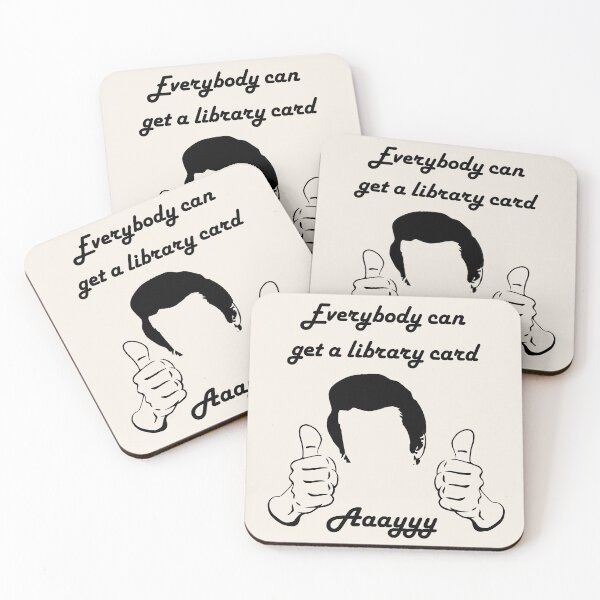 Item preview, Everybody Can Get a Library Card Aaayyy  designed and sold by albix81.