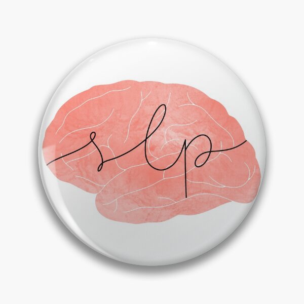 Item preview, Watercolor SLP Brain designed and sold by Savannah's Grace.