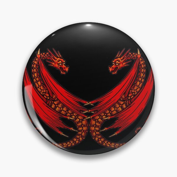 Item preview, red dragon (double) designed and sold by sandpiperstudio.