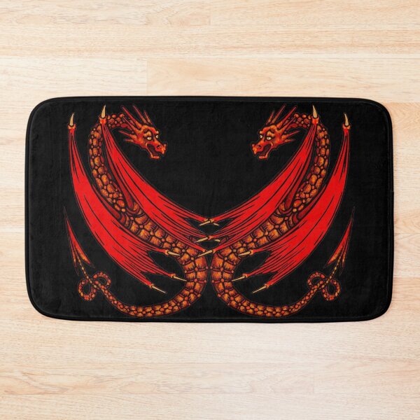 Item preview, red dragon (double) designed and sold by sandpiperstudio.