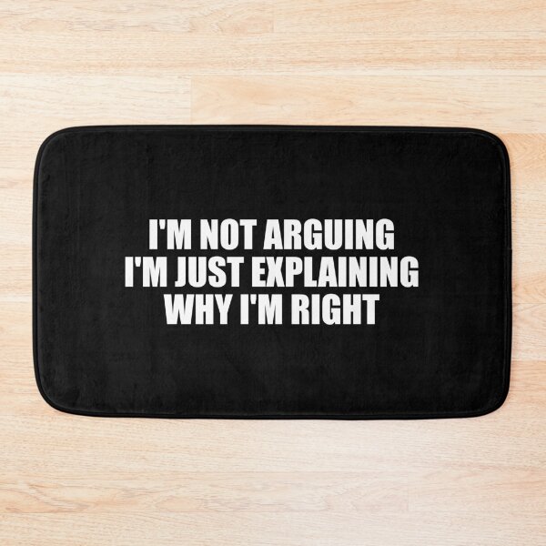 Item preview, I DO NOT DISCUSS, I JUST EXPLAIN WHY I AM CORRECT designed and sold by Montrepeneuer.