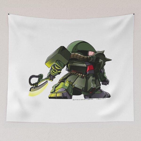 Item preview, Asplenia Studios: SD Zaku II FZ  designed and sold by Asplenia Studios.