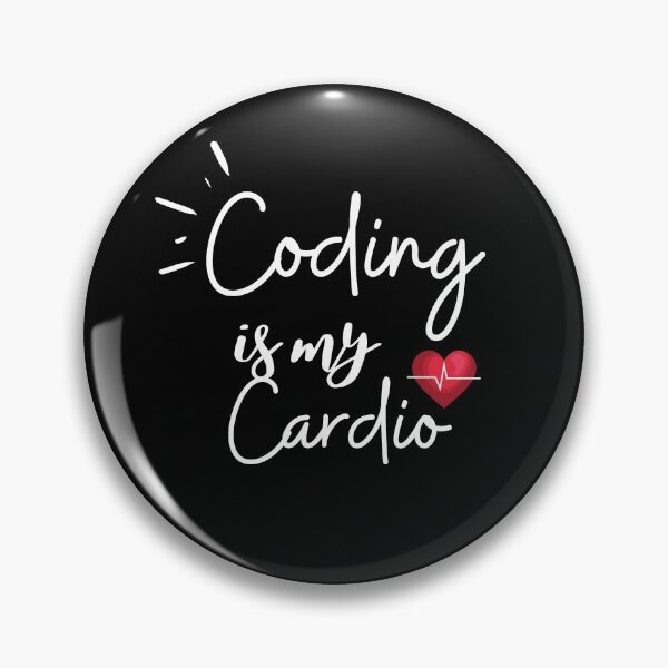 Item preview, Coding is my cardio designed and sold by Ava Rozalinda.