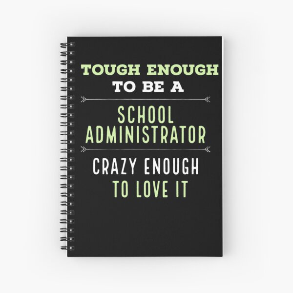 Item preview, Tough Enough To be School Administrator Crazy enough to love it designed and sold by AwesomeWorld1.