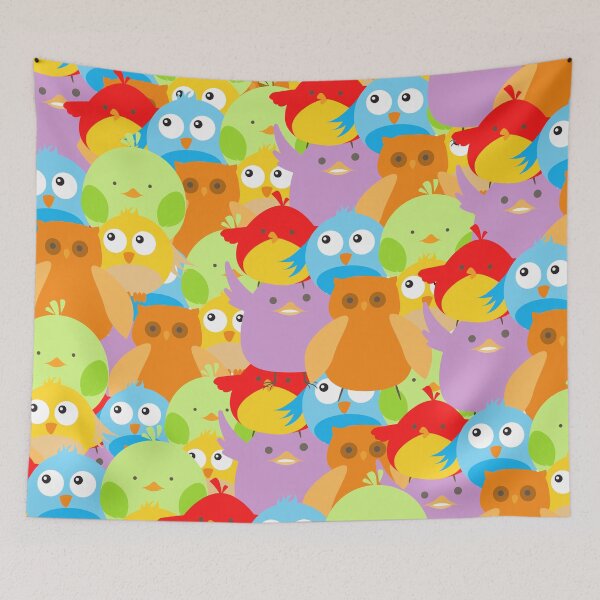 Item preview, Everybirdy Pattern designed and sold by Pris25.