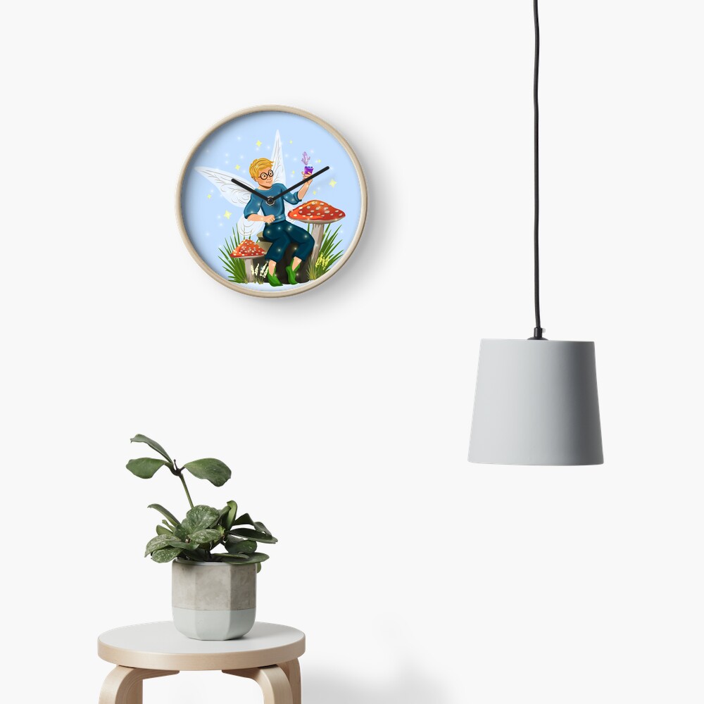 Tommy Tinker Magical Toadstool Bench™ Clock